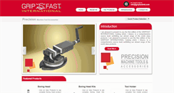 Desktop Screenshot of gripfastintl.com